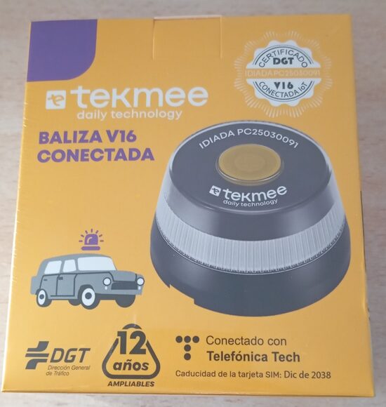 Baliza V16 conectada