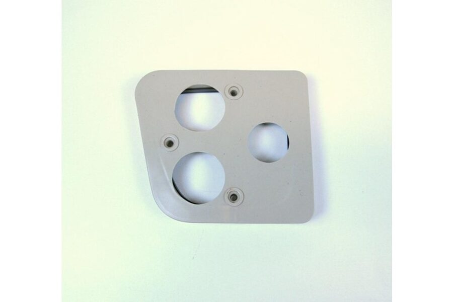 Soporte piloto trasero izquierdo gris     Ref. 00725