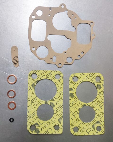 Kit juntas carburador doble cuerpo solex    Ref.00710