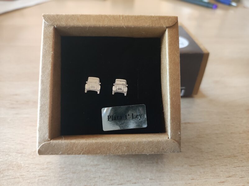 Pendientes 2cv       Ref. 00729