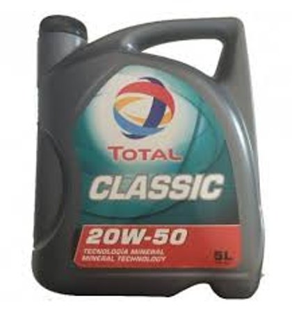 Aceite Total classic 20w50 5l     Ref.00209